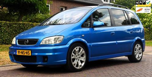 Opel Zafira 2.0-16V OPC 7 PERSOONS MET CRUISE CONTROL, TREKH, Auto's, Opel, Particulier, Te koop, Zafira, ABS, Airbags, Airconditioning