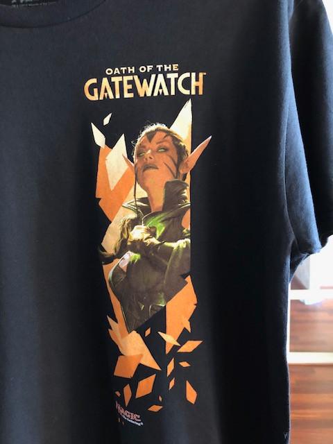 Magic the Gathering T-shirt Oath of the Gatewatch, Ophalen, Zo goed als nieuw, Overige typen