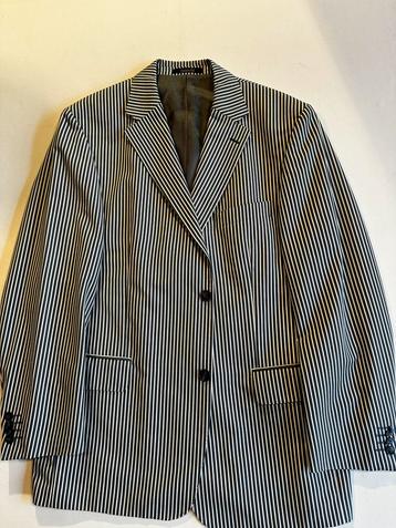 Gestreept colbert van Falabella. Maat 52. Blauw beschikbaar voor biedingen