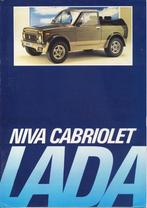 Folder Lada niva vaz2121 cabriolet, Ophalen of Verzenden, Zo goed als nieuw, Overige merken
