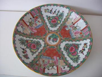 Canton porselein schotel / schaal. China 1920-1950.  beschikbaar voor biedingen