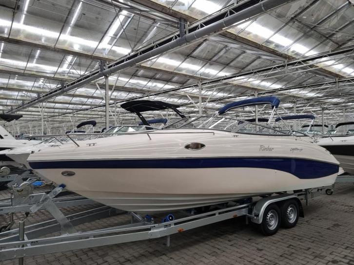 Rinker 232 Captiva, Watersport en Boten, Speedboten, Zo goed als nieuw, 6 meter of meer, Benzine, 200 pk of meer, Polyester