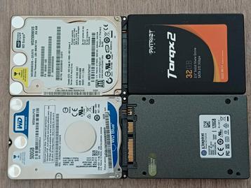 4x 2,5 inch HD t.e.a.b beschikbaar voor biedingen