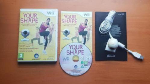 OPRUİMEN | Wii | Your Shape + Camera, Spelcomputers en Games, Games | Nintendo Wii, Gebruikt, Muziek, 3 spelers of meer, Ophalen of Verzenden