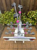 Spinder Falcon kantelbare fietsdrager voor 3 fietsen., Auto diversen, Fietsendragers, Ophalen, 3 fietsen of meer, Gebruikt, Trekhaakdrager