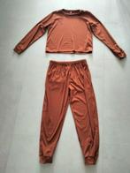 Zeeman joggingpak mt XL, Kleding | Dames, Huispakken, Bruin, Zeeman, Maat 46/48 (XL) of groter, Nieuw