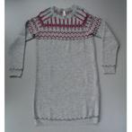 Miss Etam grijze jurk S/36 kerst, Verzenden, Zo goed als nieuw, Knielengte, Maat 36 (S)