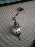 Mooie mozaïek hanglamp, Huis en Inrichting, Lampen | Hanglampen, Gebruikt, Ophalen of Verzenden, Glas, Oosters