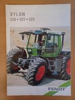 Folder Fendt Xylon 520, 522 en 524, Ophalen of Verzenden, Gelezen, Tractor en Landbouw