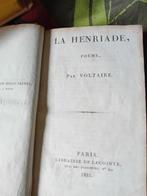 Voltaire: La HENRIADE, 1833, Ophalen of Verzenden