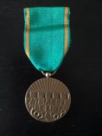 Bronzen Medaille Patriae Servire Libertas 35 mm. Je Maintain, Postzegels en Munten, Penningen en Medailles, Nederland, Ophalen of Verzenden