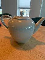 Lichtgroen/blauwe Theepot Regout, Antiek en Kunst, Ophalen