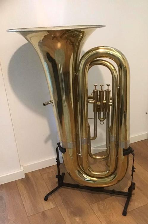Besbas Mirafone Firstbrass 4/4, Muziek en Instrumenten, Blaasinstrumenten | Tuba's, Gebruikt, Bes-tuba, Ophalen