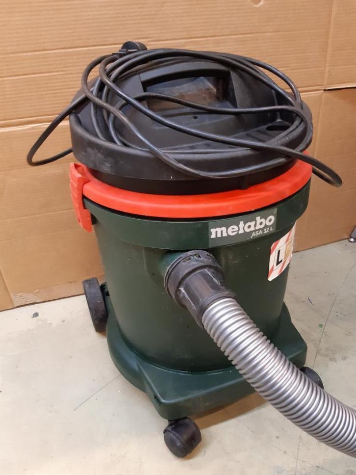 Metabo stofzuiger ASA 32liter, Doe-het-zelf en Verbouw, Reinigingsmachines, Gebruikt, Ophalen