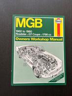 MGB werkplaats handboek, Ophalen of Verzenden, Gelezen