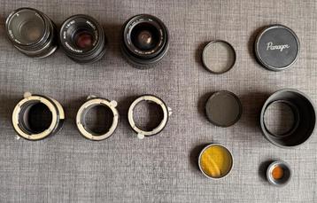 set van 50 mm Camera Lenzen, Tussenringen & Filters beschikbaar voor biedingen