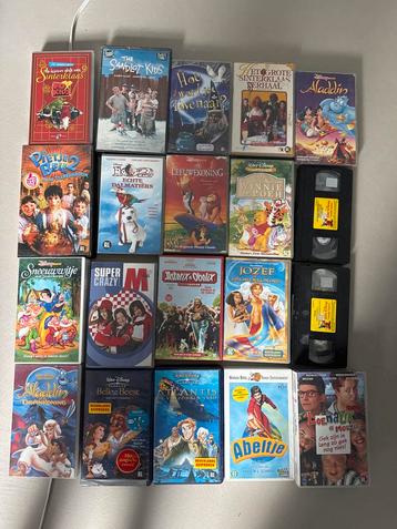 VHS Collectie: Disney, Actie, Komedie beschikbaar voor biedingen