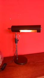vintage HALA Zeist bureaulamp tafellamp bruin, Ophalen, Gebruikt, Metaal, Vintage