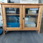 Ikea Leksvik tvkast/ audiokast/ vitrinekast, Ophalen, Gebruikt, 50 tot 100 cm, Landelijk
