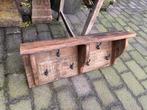 Robuuste kapstok gemaakt van oud railwood, Huis en Inrichting, Woonaccessoires | Kapstokken, Nieuw, Nvt, Minder dan 100 cm, Nvt