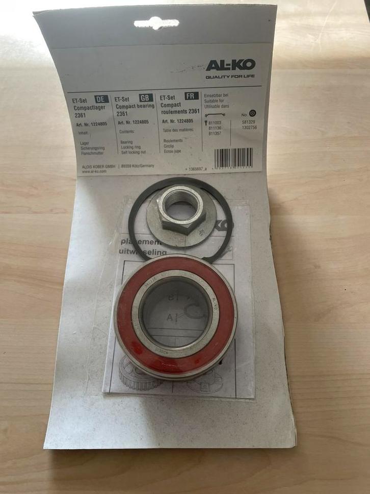 Wiellagerset ALKO 4 stuks, Auto diversen, Auto-accessoires, Zo goed als nieuw, Ophalen