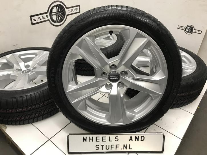 Audi A7 lichtmetaal velgen 19"inch Winterbanden 5x112, Auto-onderdelen, Banden en Velgen