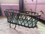 Vintage rotan reiswieg voor baby, Ophalen, Gebruikt, Wieg