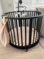 Zwart rond Baby box, Kinderen en Baby's, Boxen, Ophalen of Verzenden, Zo goed als nieuw, Rond