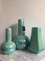 Nieuw 3 vazen van dk/Daan Kromhout, Daira serie, pearl aqua., Huis en Inrichting, Woonaccessoires | Vazen, Ophalen of Verzenden