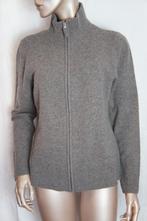 DIBARY vest maat 44 ( valt mt 42) PURE MERINO WOOL, Verzenden, Zo goed als nieuw, Maat 42/44 (L), Bruin