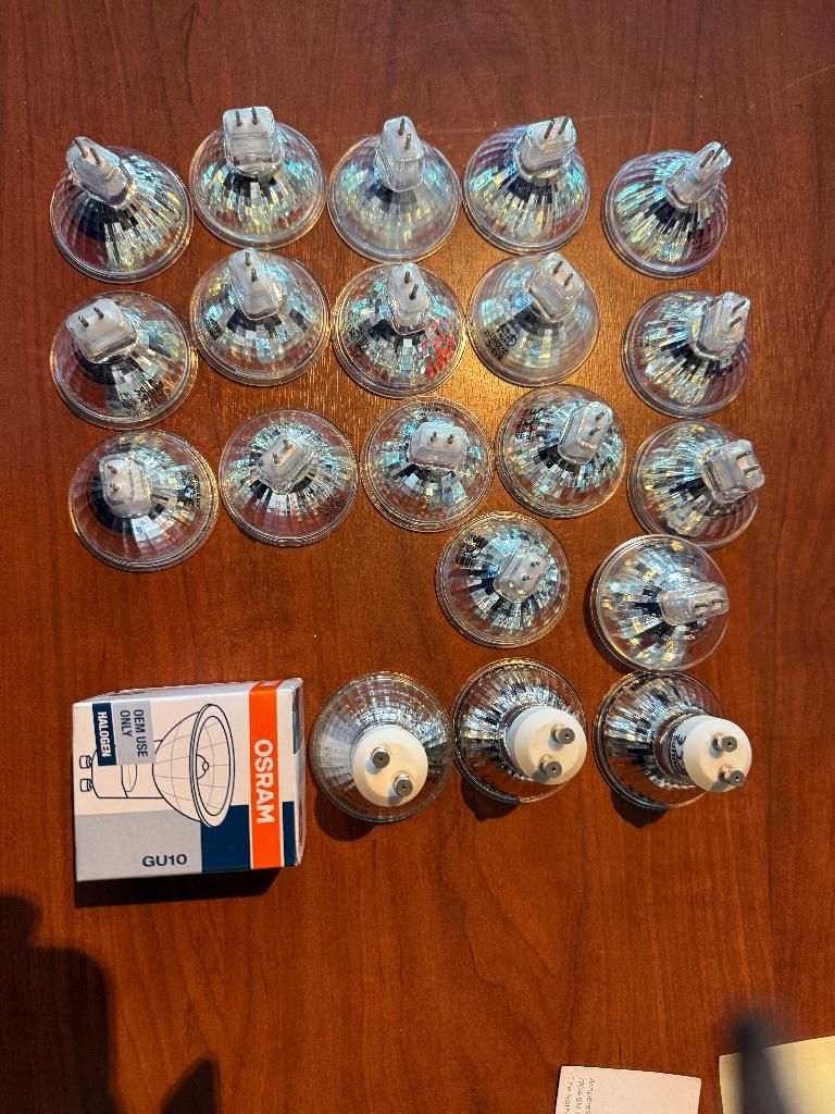 halogeen spots, Minder dan 30 watt, Halogeen (gloei)lamp, Bipin of Steekvoet, Ophalen of Verzenden