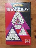 Triominos original, Hobby en Vrije tijd, Gezelschapsspellen | Bordspellen, Een of twee spelers, Ophalen of Verzenden, Zo goed als nieuw