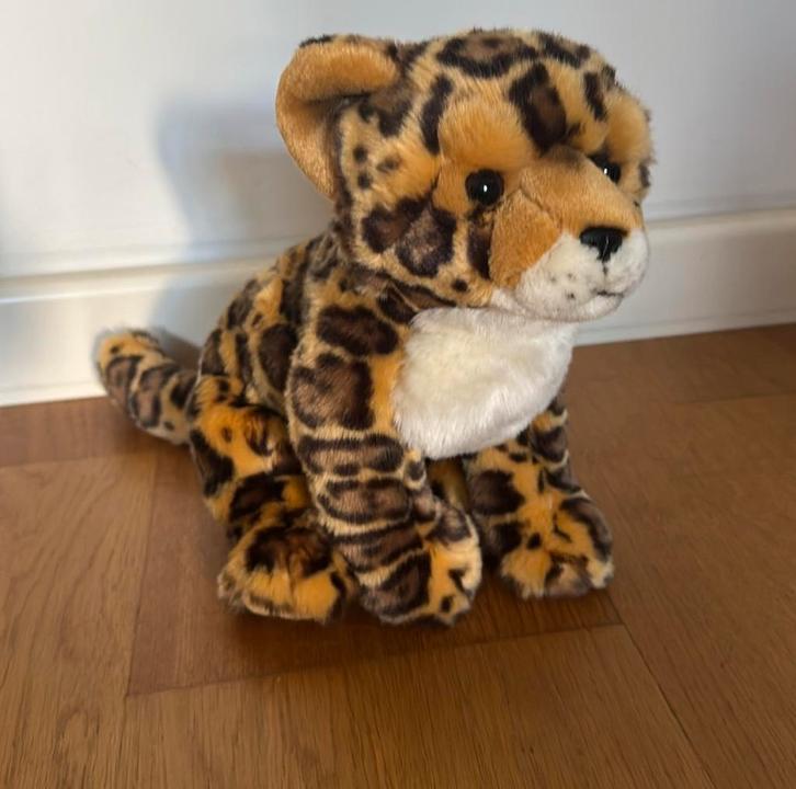 Luipaard van het merk Hermann Teddy | 27cm, Kinderen en Baby's, Speelgoed | Knuffels en Pluche, Nieuw, Overige typen, Ophalen