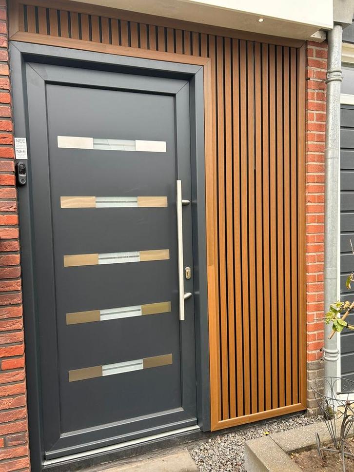 22x285 Composiet gevelbekleding - Rhombus - Schutting paneel, Doe-het-zelf en Verbouw, Platen en Panelen, Nieuw, Overige materialen