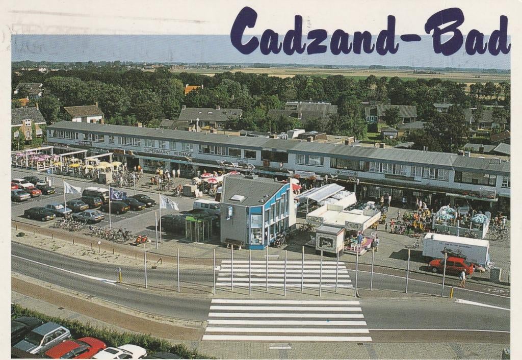 CADZAND BAD Winkelgalerij Boulevard De Wielingen, Verzenden, 1980 tot heden, Gelopen, Zeeland