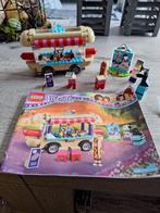 41129 lego friends Hotdog wagen, Ophalen of Verzenden, Gebruikt, Complete set, Lego