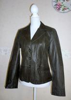 Bruine Leren / Leather Dames Jas (mt M), Ophalen of Verzenden, Nieuw, Maat 38/40 (M), Bruin