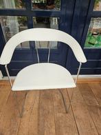 Design Stoel Wit - Goede Staat, Gebruikt, Wit, Design, Ophalen of Verzenden