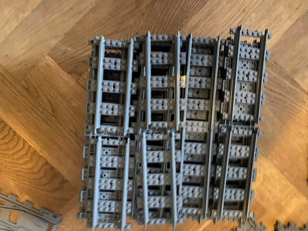 Lego City - zeer grote hoeveelheid treinrails, Ophalen of Verzenden, Zo goed als nieuw