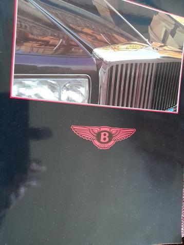 Bentley Eight, Mulsanne, Turbo R, Continental, brochure 1983 beschikbaar voor biedingen