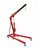 Te huur Motortakel / werkplaatskraan 2 ton + hondje, Ophalen of Verzenden, Zo goed als nieuw