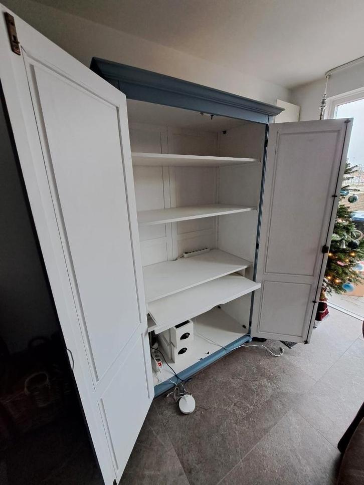 Computerkast Kabinet, Huis en Inrichting, Kasten | Computermeubels, Gebruikt, 170 cm of meer, 70 tot 120 cm, 40 tot 80 cm, Grenenhout