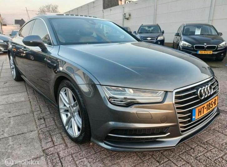 Audi A7 2.0 TFSI 252 PK Daytona Grijs, Auto's, Audi, Particulier, A7, ABS, Airbags, Airconditioning, Apple Carplay, Bluetooth