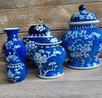 Leuke set bloesem vaasjes., Ophalen of Verzenden