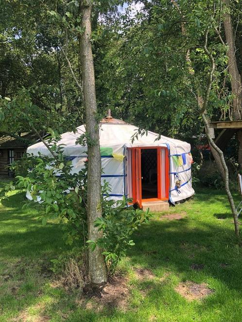 Pinksteren Yurt Ger Tent Natuurhuisje last minute, Vakantie, Vakantiehuizen | Nederland, Drenthe, Overige typen, Landelijk, In bos
