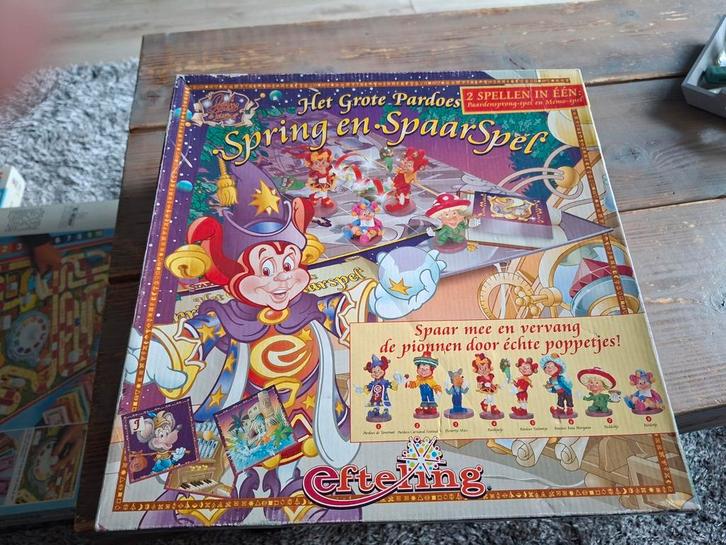 Pardoes Spring en Spaarspel - Compleet!, Verzamelen, Efteling, Gebruikt, Overige typen, Ophalen of Verzenden
