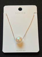 Sterling parelketting, Ophalen of Verzenden, Nieuw, Zilver, Zilver