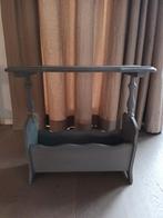 Vintage bijzettafel/telefoontafel met opbergruimte, Ophalen, Minder dan 45 cm, Gebruikt, Vintage