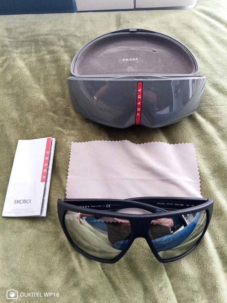Prada zonnebril heren. Zgan onbeschadigd, Sieraden, Tassen en Uiterlijk, Zonnebrillen en Brillen | Heren, Zo goed als nieuw, Overige merken