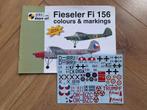 Fieseler Fi 156 colours & markings (decals included), Overige merken, Nieuw, Ophalen of Verzenden, Groter dan 1:72
